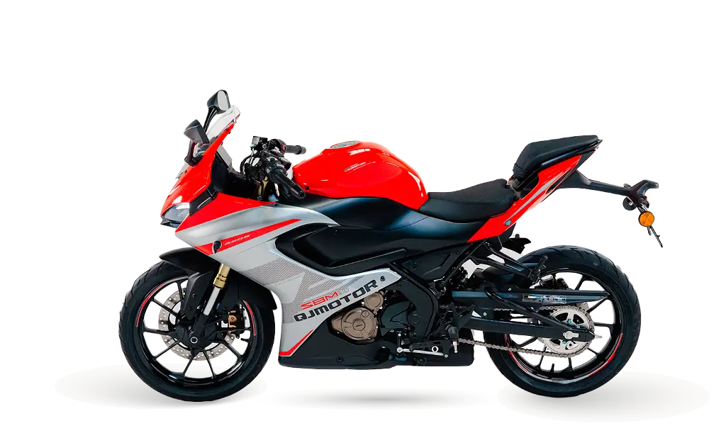 SBM 250s Vermelha Cinza